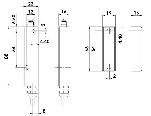 Non-Contact Safety Switch for Hazardous Areas (CM2-Ex)