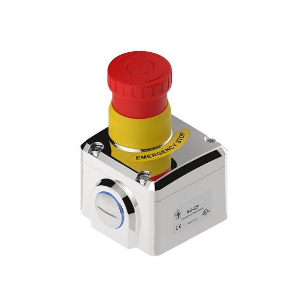 Emergency Stop Device 3-Pole Contacts in 316 Stainless Steel