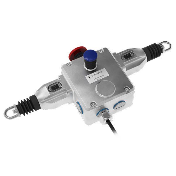 Safety Rope Pull Switch with Dual Head for Hazardous Areas (GLHD-SS-Ex)