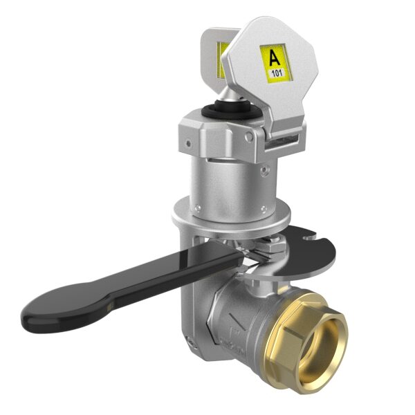 Mini Valve Locks in Stainless Steel (1″ BSPP FCL / FOP)