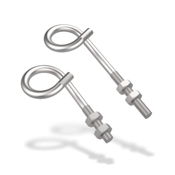 Pigtail Eyebolts (140047-Short/Long)