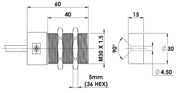 Non-Contact Safety Switch for Hazardous Areas (RM-Ex)